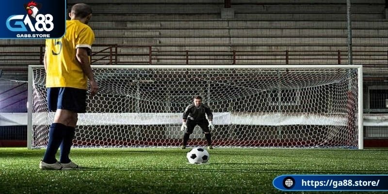 Kèo cầu thủ thực hiện penalty thành công